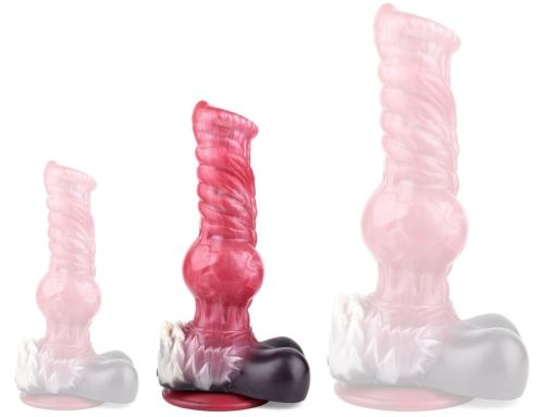 Furry Dildo Wolf M 21 x 7.5cm