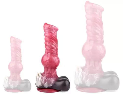 Furry Dildo Wolf M 21 x 7.5cm – 1/6