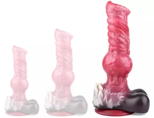 Furry Dildo Wolf L 27 x 9.5cm – 1/7