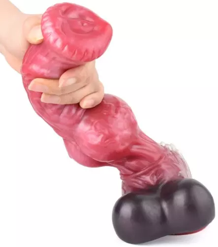 Furry Dildo Wolf L 27 x 9.5cm – 7/7
