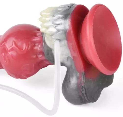 Furry spuitende dildo Wolf Squirt S 16 x 6cm – 10/11