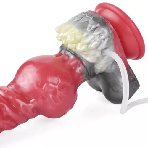Furry Ejaculating Dildo WOLF SQUIRT M 21 x 7.5cm – 9/11