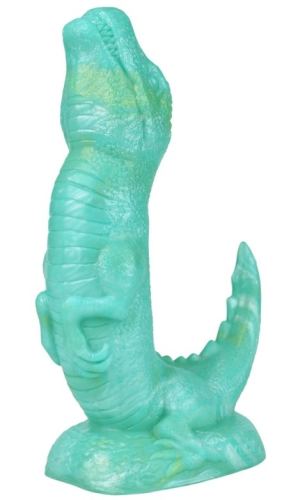 Dinosaur Dildo Rapt-Or 17 x 5.3cm Green