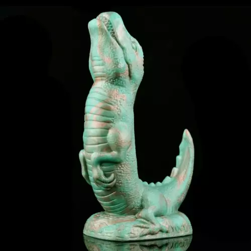 Dildo Dinosaurus Rapt-Or 17 x 5.3cm Groen – 3/4