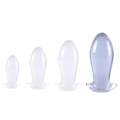Plug Egg Clear XL 16 x 7cm Transparent – 1/5