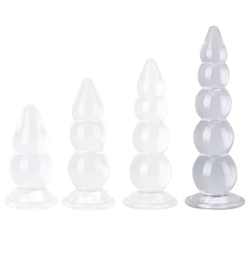 Transparent Plug Jelwy XL 36 x 9.5cm