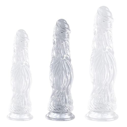 Monster Dildo Transparent Kail M 23 x 6cm