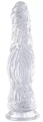 Dildo Monster Transparent Kail M 23 x 6cm – 3/4