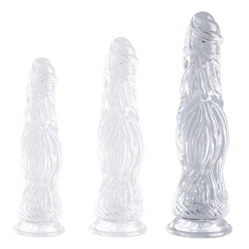 Monster Transparent Dildo KAIL L 25 x 7cm