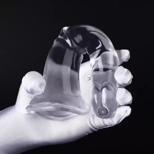 Pferdeschwanz-Dildo Jumy M 22 x 5,5cm Transparent – 2/3
