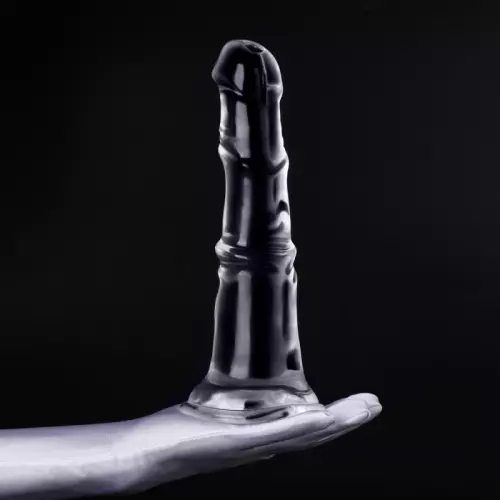 Pferdeschwanz-Dildo Jumy L 26 x 7,5cm Transparent – 2/3