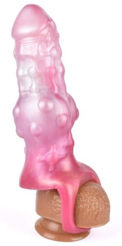 Monster Penis Sheath Toadix 17 x 6cm Pink