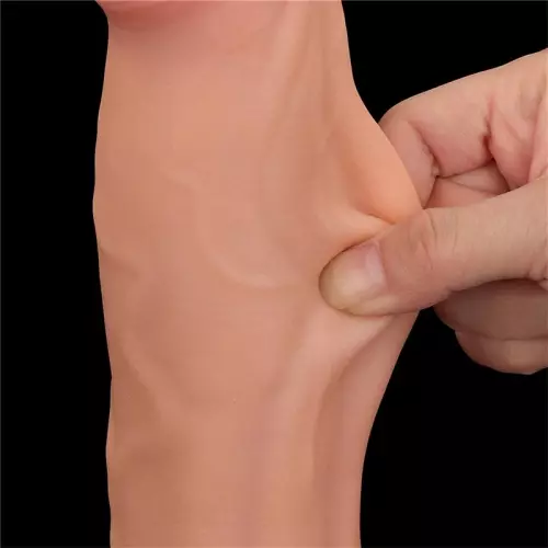Realistischer Dildo Sliding Skin 20 x 5,3cm – 3/7