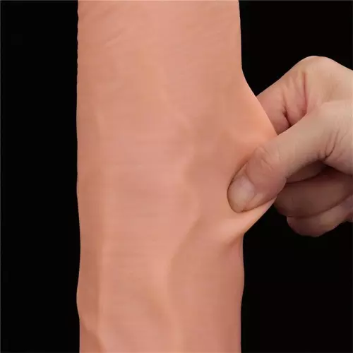 Realistischer Dildo Sliding Skin 27 x 6,5cm – 4/8
