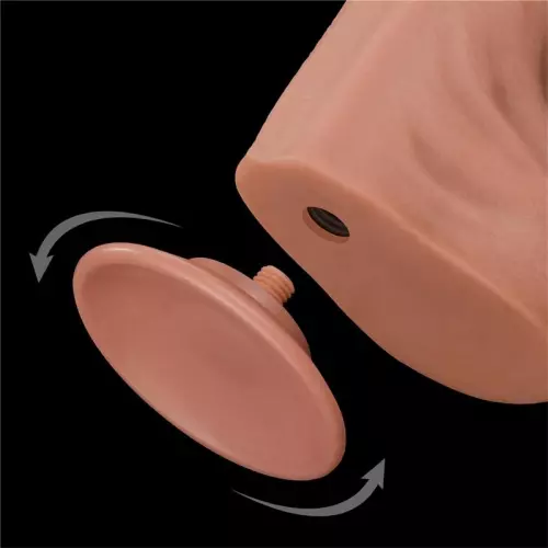 Realistischer Dildo Sliding Skin 27 x 6,5cm – 7/8