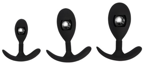 Kit of 3 Plugs with Ball Trainer Mont Black