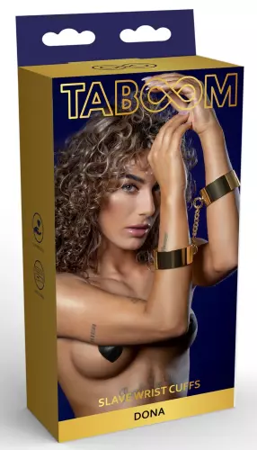 Menottes en métal Slave Wrist Taboom Dorées – 2/11