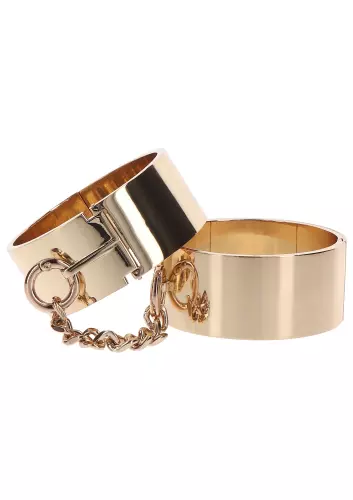 Menottes en métal Slave Wrist Taboom Dorées – 9/11