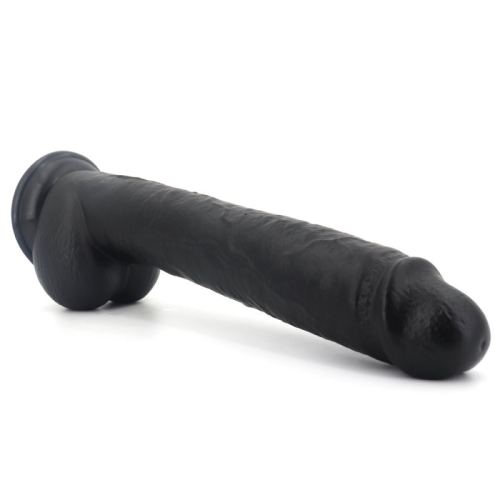 Moses Dildo 24 x 5.5cm Black
