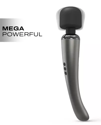 Wand Megawand Dorcel - Kop 55mm Zilver – 3/7