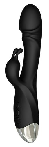 Rabbit Vibrator Romeo 21cm Schwarz