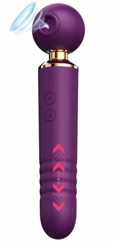 Budding Clitoris and G-spot Stimulator Purple