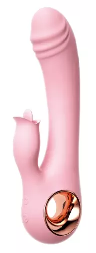 Vibrator Konijn WE LOVE 20cm Roos – 1/2