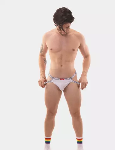 Rib Jock Proud Boy Weiß – 4/4