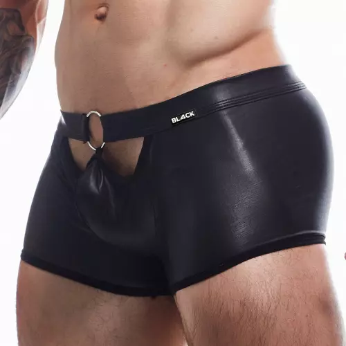 Boxer Peekaboo Schwarz – 1/4