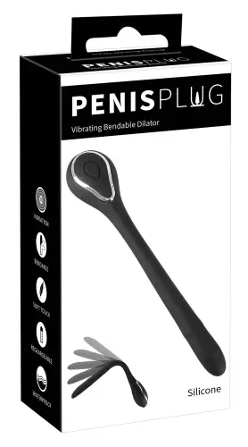 Vibrierender Penis-Plug Bendy 10cm - Durchmesser 10mm – 2/4