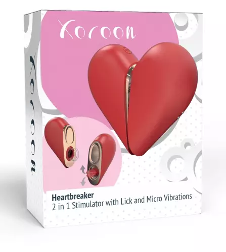 Clitorisstimulator HeartBreaker rood – 2/15