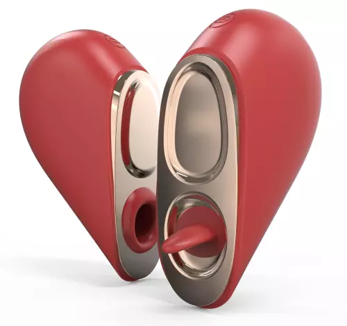 Clitorisstimulator HeartBreaker rood – 8/15