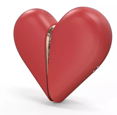 Clitorisstimulator HeartBreaker rood – 10/15