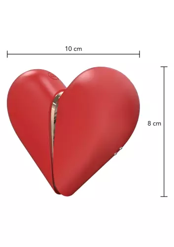Clitorisstimulator HeartBreaker rood – 15/15