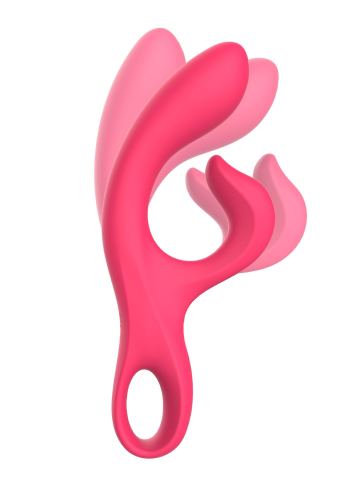 Endless Orgasm Rabbit Vibrator 22cm Fuchsia