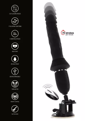 Tragbare Fuck Machine Magnum Opus Pro 17 x 4cm – 8/10