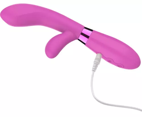 Vibrator rabbit Jingle Fiesta 20cm Roze – 7/7