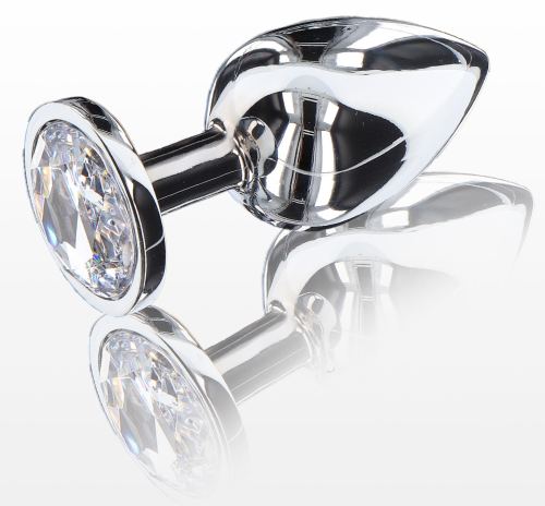 Jewelled anal plug Starlight Booty L 8.5 x 3.8cm