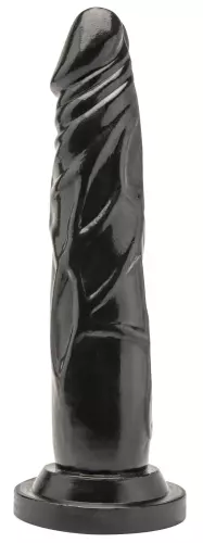 Dildo schwarz Get Real 18 x 3,8cm – 1/2