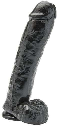 Dildo Mega Tommy 22 x 6cm Black