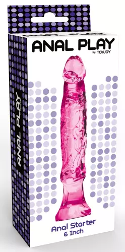 Realistischer Anal-Plug Starter 13 x 3cm Rosa – 2/2