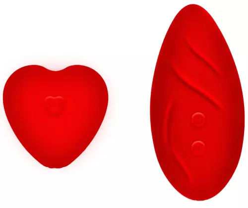 Klitoris-Stimulator mit Spitzenhöschen Divine Panty Rot – 4/9