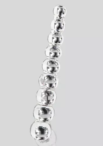 Glazen dildo Frozen Fountain 22 x 3,7cm – 3/5