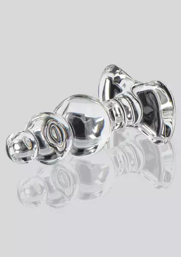 Glasplugg Crystal Jewel 9,5 x 3,5cm – 5/7