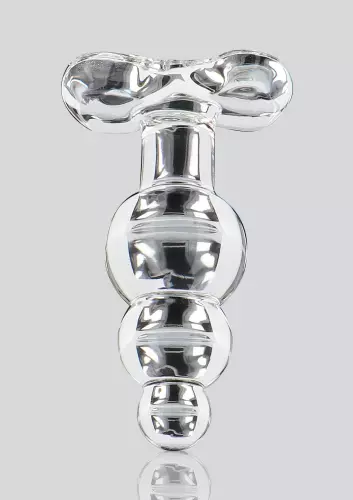 Glasplugg Crystal Jewel 9,5 x 3,5cm – 6/7