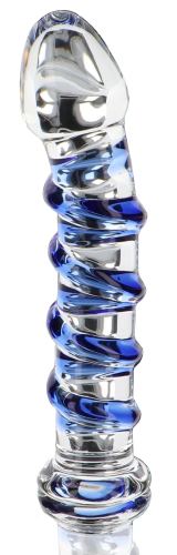 Glass Dildo G-Spot Gemstone 17 x 3.7cm