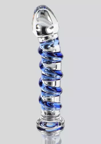 Glaspenis G-Spot Gemstone 17 x 3,7cm – 3/6
