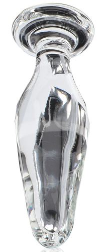 Glass Plug Star Sparkler 11 x 3.5cm
