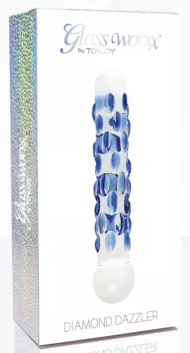 Glaspenis Diamond Dazzler 15 x 3cm – 2/7