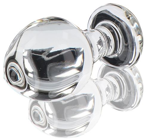 Glass Plug Brilliant Star 8 x 4.5cm